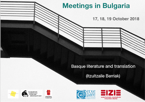 Basque Literature and Translation - Meetings in Bulgaria