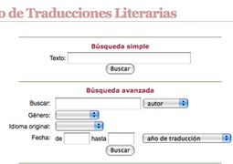 Catálogo de Traducciones Literarias accesible en la Red