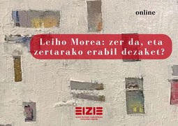 Leiho Morea: ¿qué es y para qué sirve? (charla online)