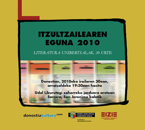 Itzultzailearen eguna 2010 - "Literatura Unibertsalak, 20 urte"