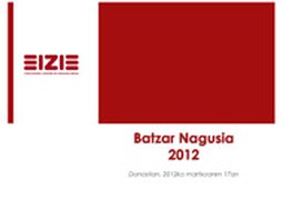 2012ko Batzar Nagusia egin du EIZIEk Donostian