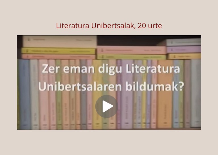 Literatura Unibertsalak, 20 urte.jpg